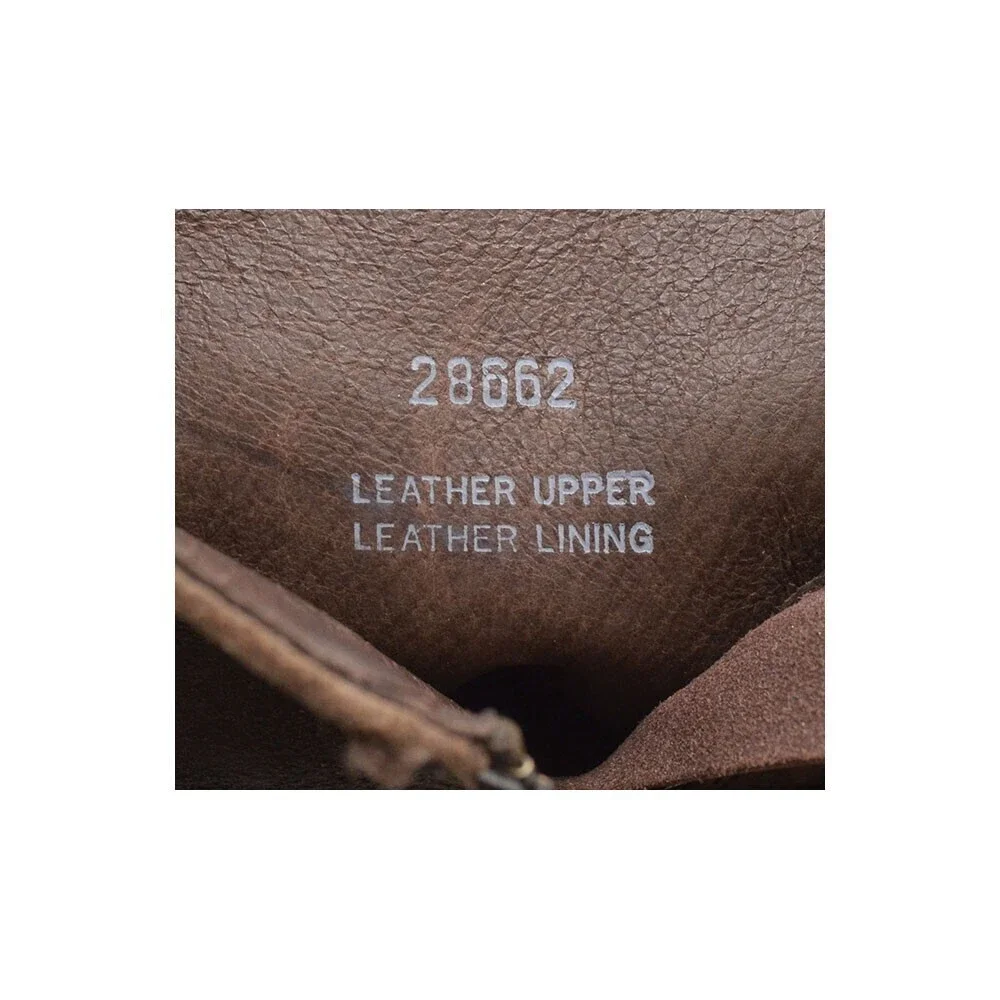 J. Crew Miller Brown Leather Buckle Boots 9.5 M New